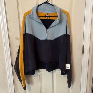 NWT- Free People movement half zip pullover